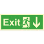 Exit, down right side