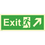 Exit, up right