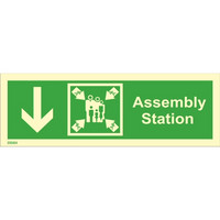 Assembly station, down left side