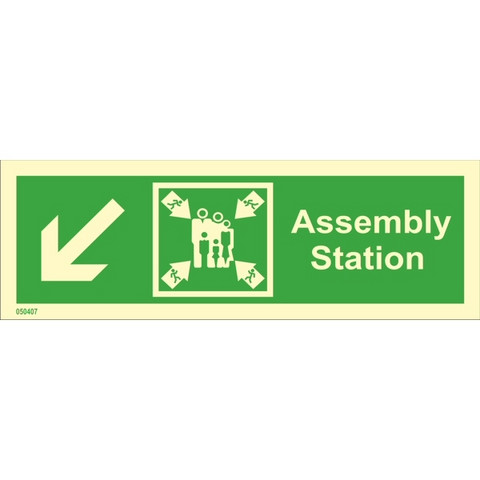 Assembly station, down left
