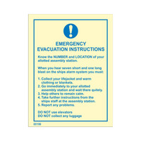 Emergency Evacuation Instruction