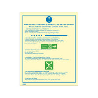 Emergency Evacuation Instruction For Passangers
