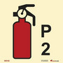 Powder fire extinguisher 2kg, 050183
