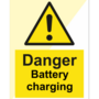 Danger battery charging