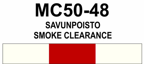 MC50‑48 Savunpoisto | Smoke clearance