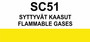 SC51 Syttyvät kaasut | Flammable gases