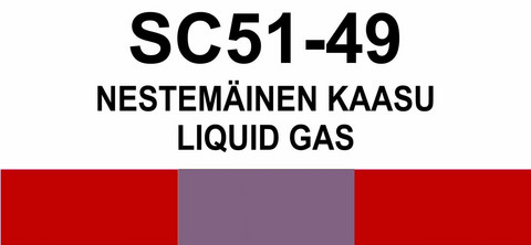 SC51‑49 Nestemäinen kaasu | Liquid gas