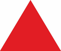 Triangle red 100