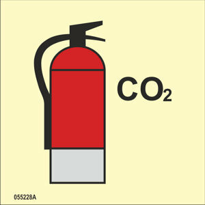CO2 sammutin Dura-Plate jälkival. heti varastosta