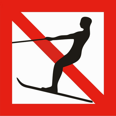 Water skiing Prohibition