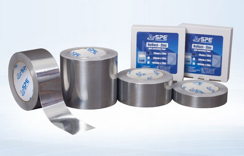 AS-63/EC NoRust Zinc Tapes with the electro-conductive properties