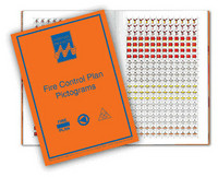 Fire control pictograms to ISO 17631
