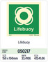 Lifebuoy, sticker in store