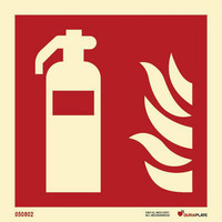 Fire extinguisher, PVC, photolum. 10-pack - 55 €