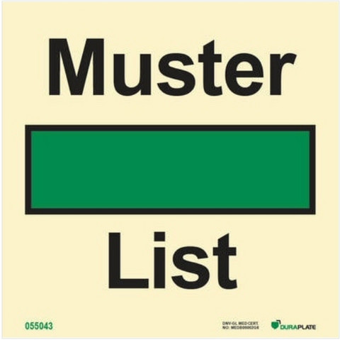 Muster-luettelo