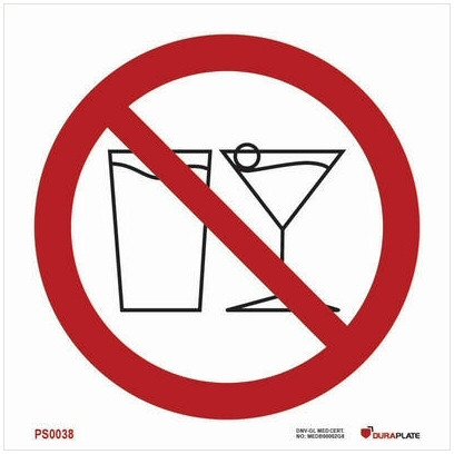 No alcohol