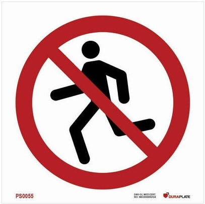 No running