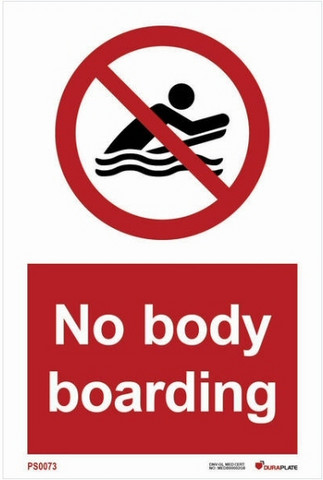 No body boarding