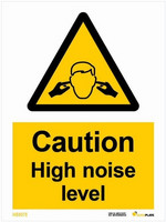Caution high noise level