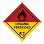 Hazard labelling symbol – Class 5.2 – Organic peroxides – Black
