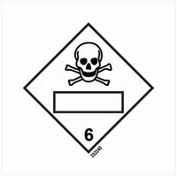 Hazard labelling symbol – Class 6.1 – Toxic