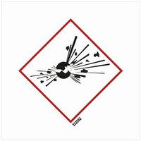 Hazard labelling symbol – Explosive