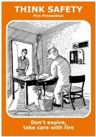 Fire prevention poster
