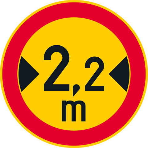 C21 Ajoneuvon suurin sallittu leveys, C210021