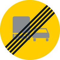 C31 Overtaking ban by truck ends, C310031