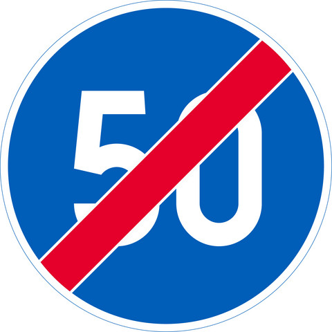 D11 Vähimmäisnopeus päättyy D11011