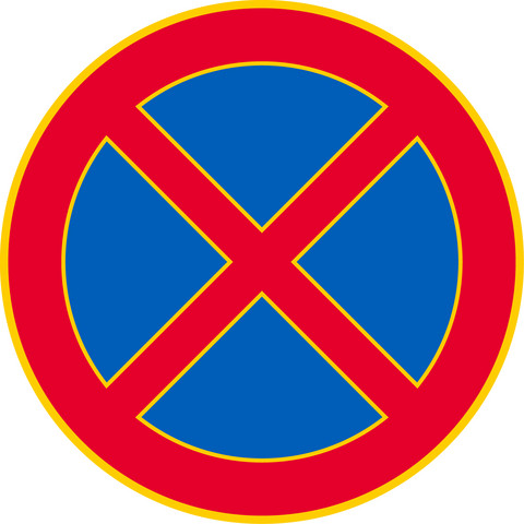C37 Pysäyttäminen kielletty, C370037