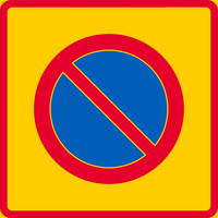C39 No parking area, C390039