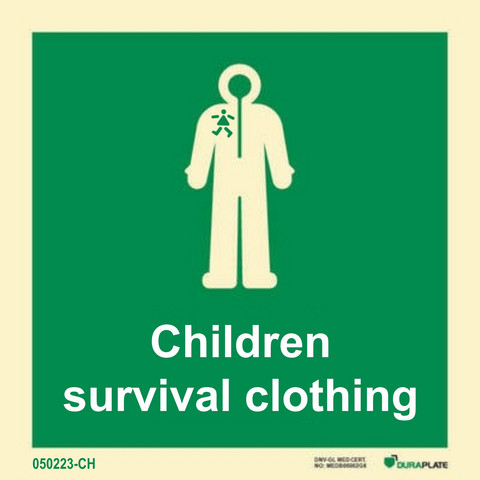 Children survival clothing, 050223-CH