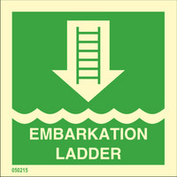 Embarkation ladder