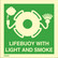 Lifebuoy with light and smoke