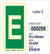 E-kirjain, 050259