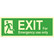 Exit, vain hätätapauksia varten, vasen