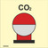 Kiinteä CO2-sammutuspullo suojatulla alueella, 055222A