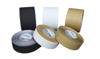 White anti-slip tape on soft surface