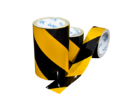AS-20 Yellow / black diagonal reflective tape