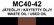 MC40-42 Jäteöljy/käytetty öljy | Waste oil/Used oil