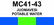 MC41-43 Juomavesi | Potable water