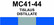 MC41-44 Tislaus | Distillate