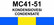 MC41-51 Kondensiovesi | Condensate