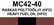 MC42-40 Raskas polttoöljy (HFO) | Heavy fuel oil (HFO)