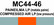MC44-46 Paineilma LP (matala paine) | Compressed air LP (low pressure)