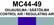 MC44-49 Ohjausilma / Säätöilma | Control air / Regulating air