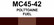 MC45-42 Polttoaine | Fuel