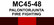 MC45‑48 Palontorjunta | Fire fighting