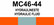MC46‑44 Hydraulineste | Hydraulic fluid